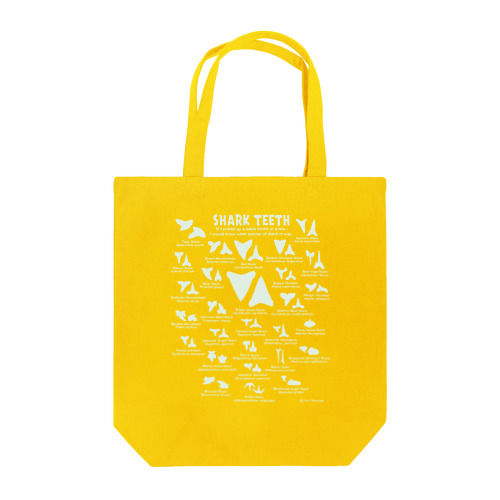 サメ歯deepcolor Tote Bag