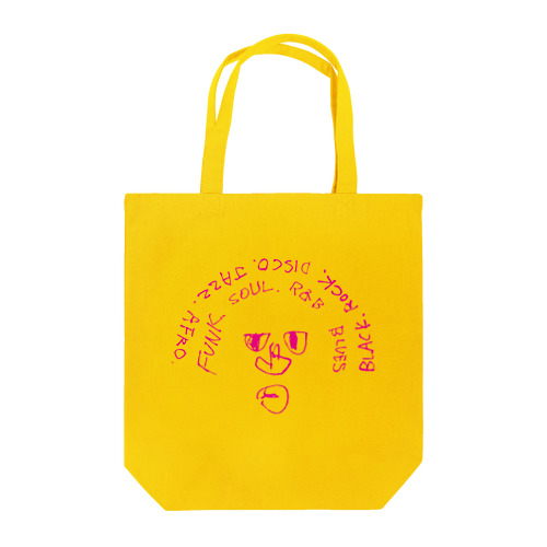 具だくさんなアフロ・ヘアー Tote Bag