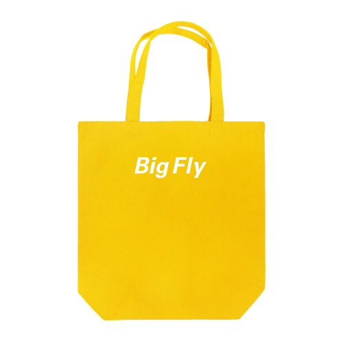 Big Fly (White) トートバッグ