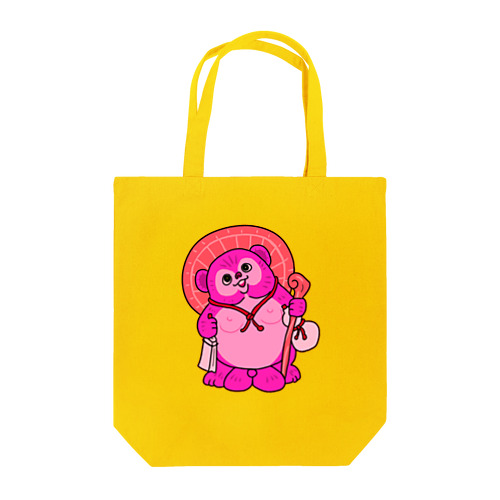 たぬきの置物（ピンク） Tote Bag