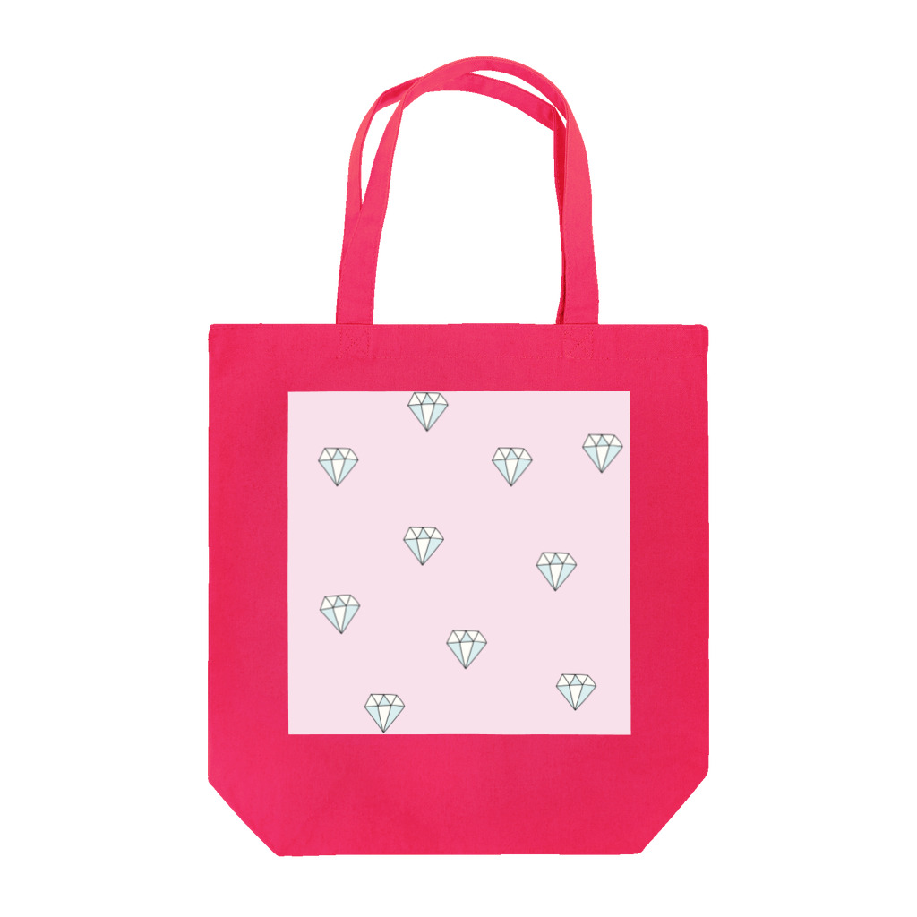 motionのピンクダイヤモンド Tote Bag