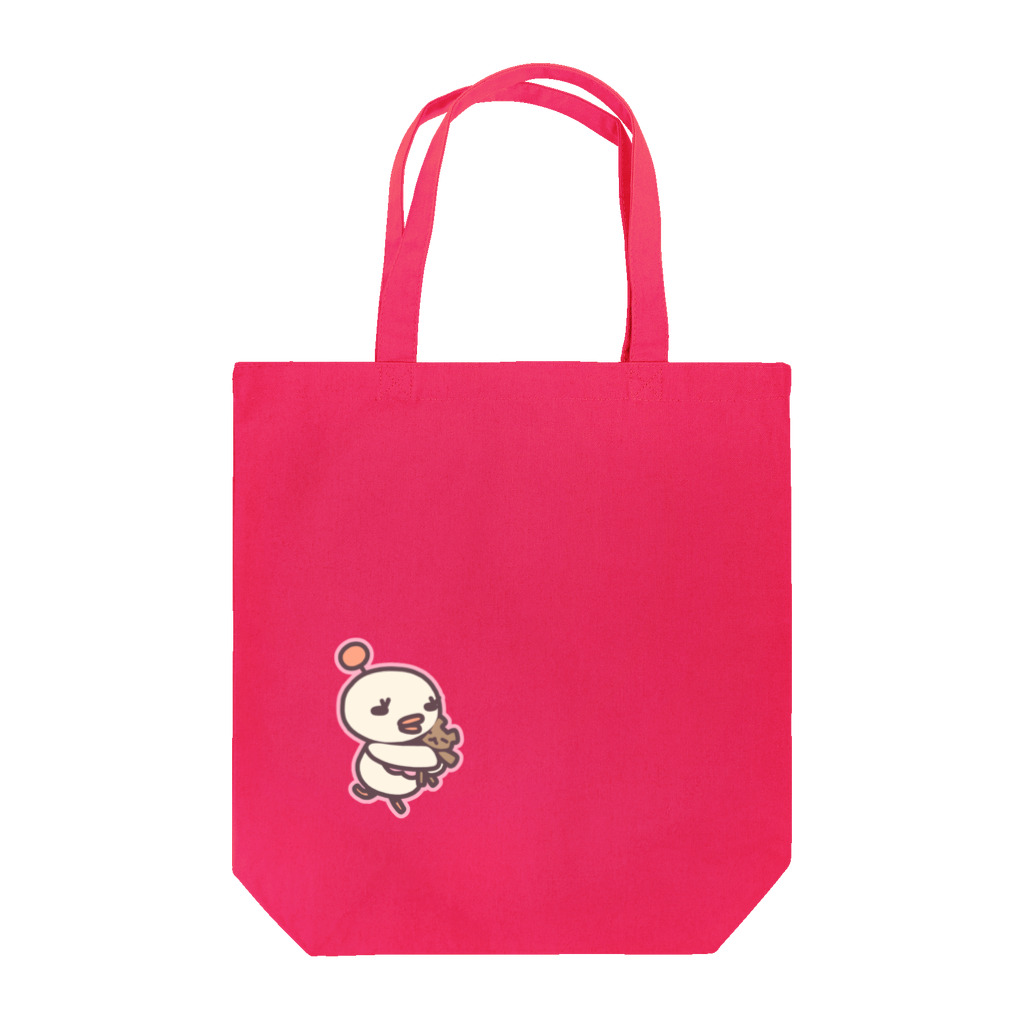 ヒヨトリドリのヒヨトリ「ぎゅ」 Tote Bag