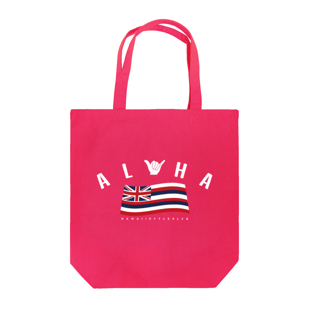 ハワイスタイルクラブのAloha Flag Tote Bag