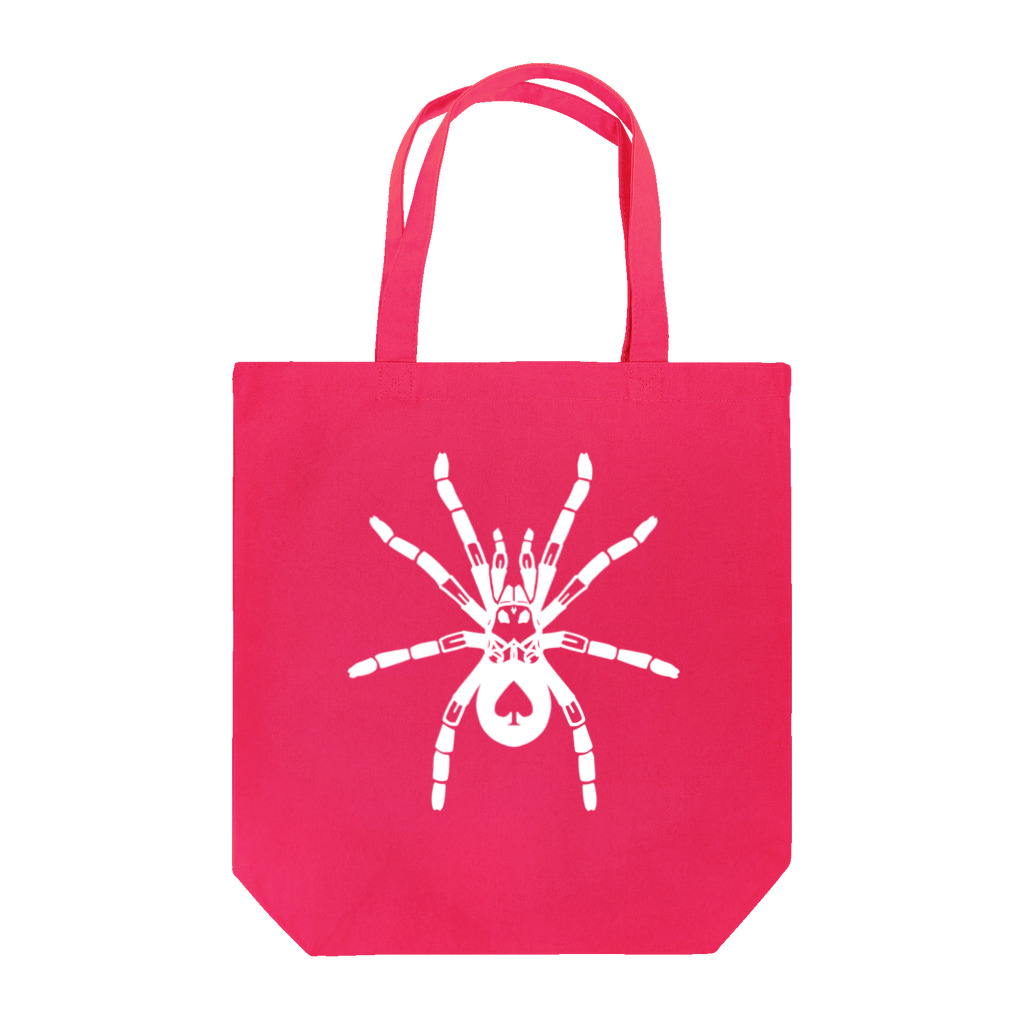 Alba spinaのドクロスペードのタランチュラ Tote Bag