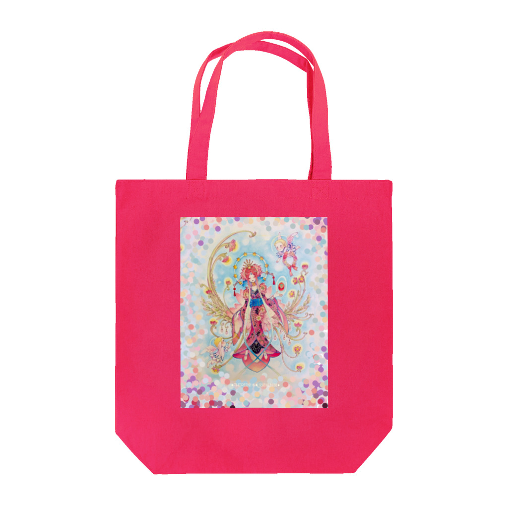 THORES柴本(トーレスしばもと) THORES Shibamotoの花女神の祝福 Tote Bag