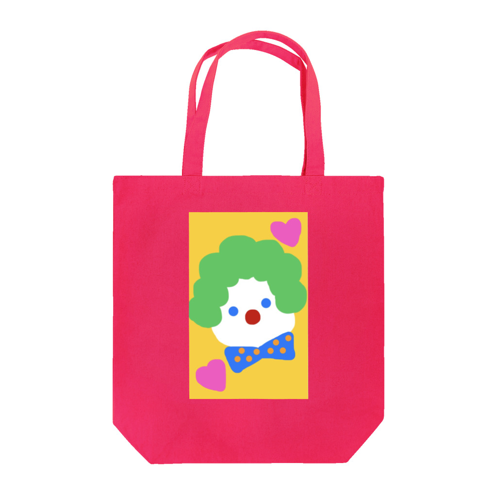 永遠にんにくガールworldのアフロぴえろくん🤡 Tote Bag