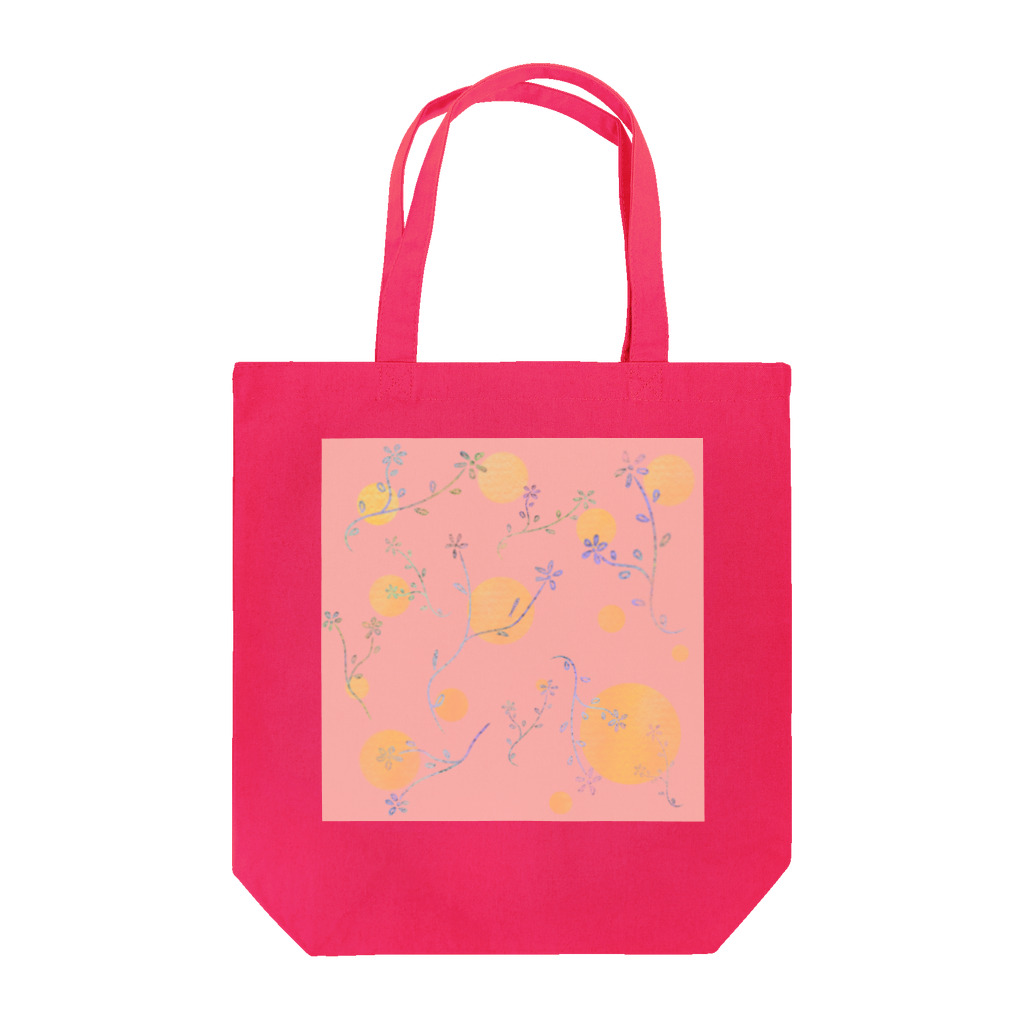 Lily bird（リリーバード）のパステル草花 Tote Bag