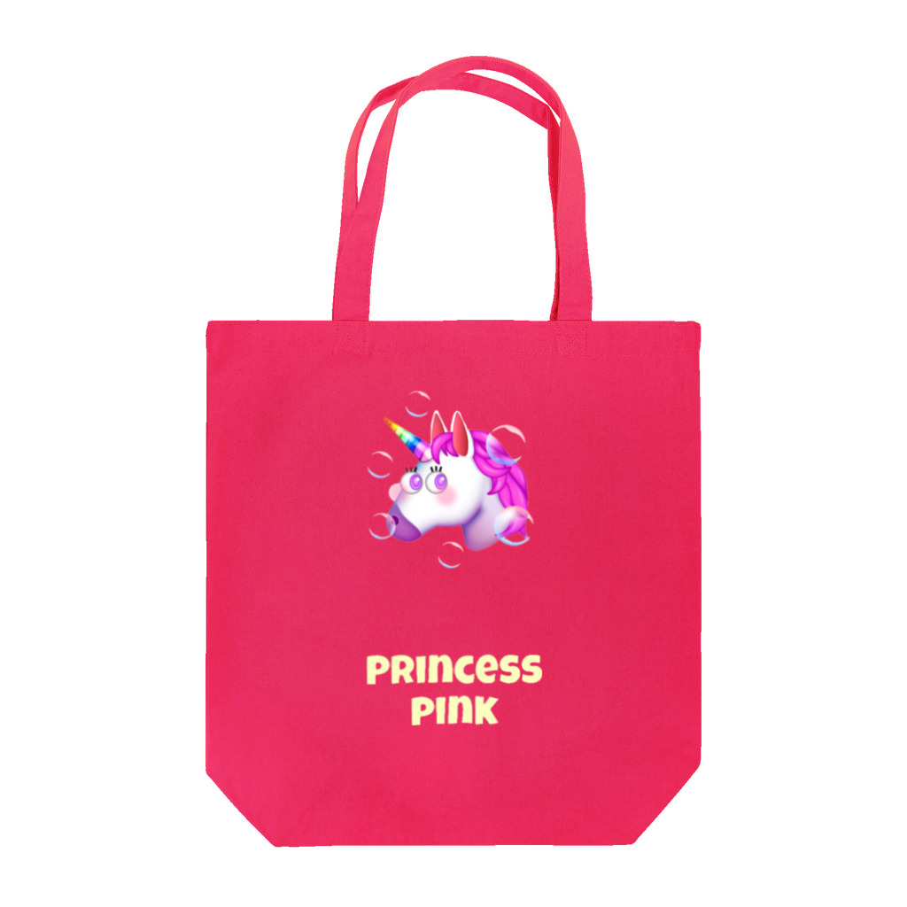 Princess PinkのUNICORN Tote Bag