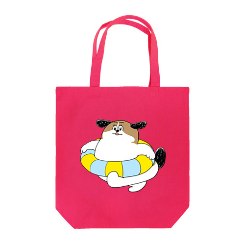 もじゃまるうきわ Tote Bag