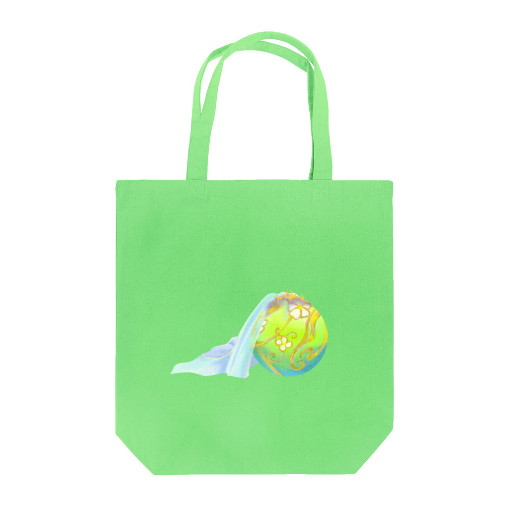 つちのこのエメラルド色の水晶 Tote Bag