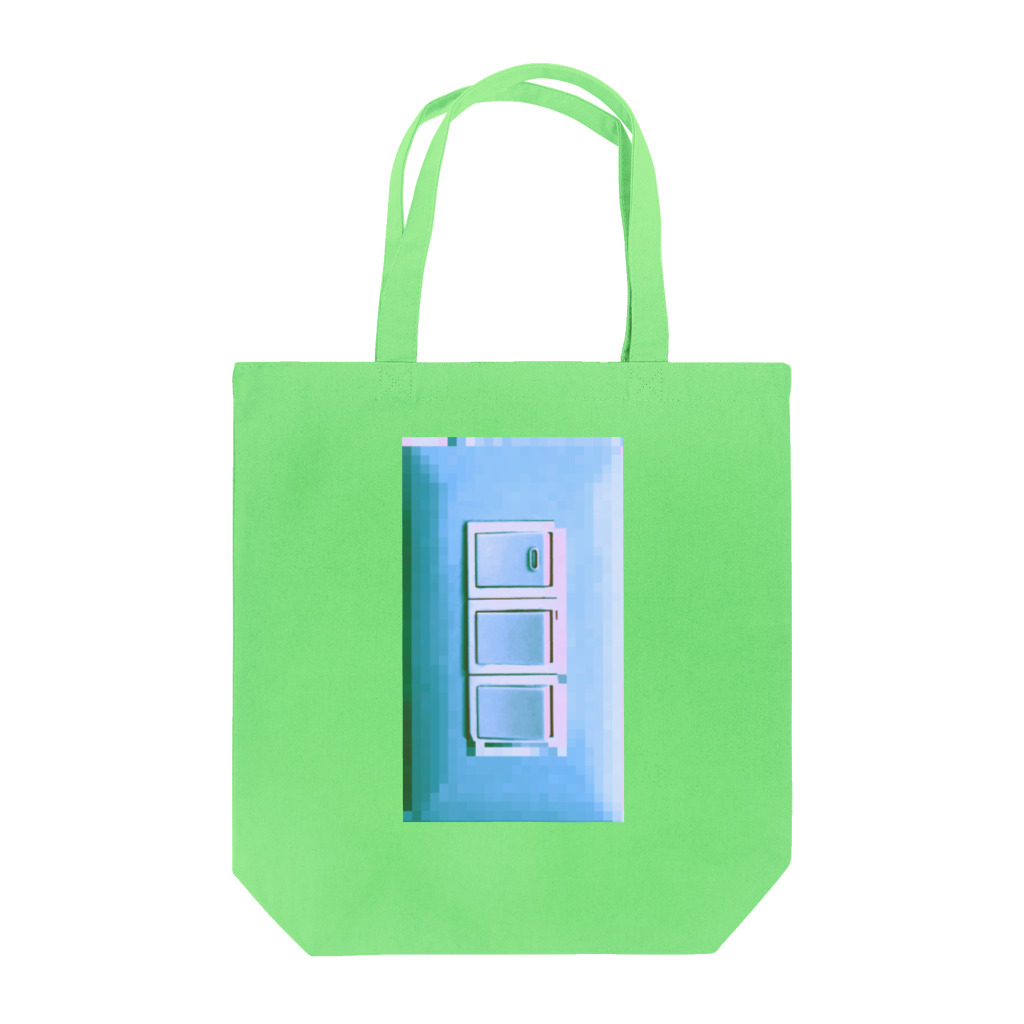 〰️➰わにゃ屋さん➰〰️のUpdated Blue Switch Tote Bag