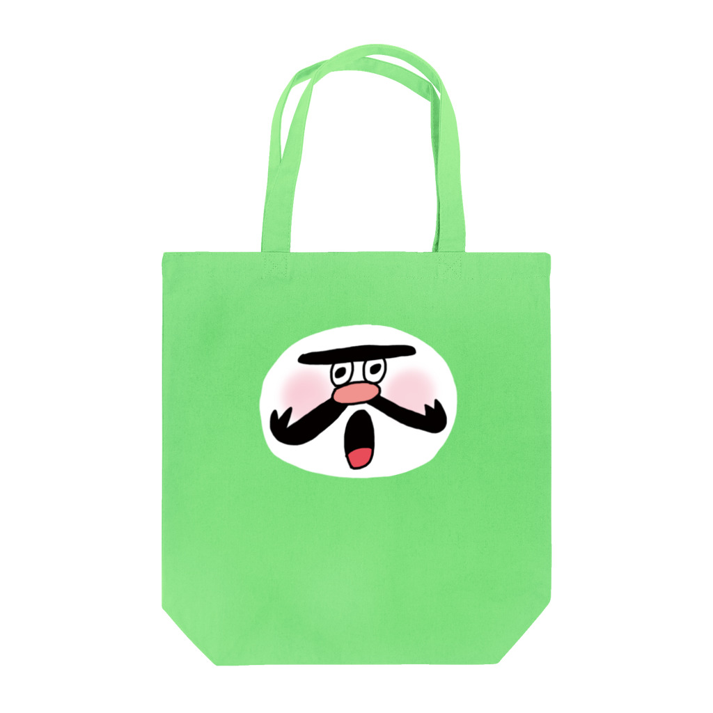 wakame.monsterのwakameだるまFace Tote Bag