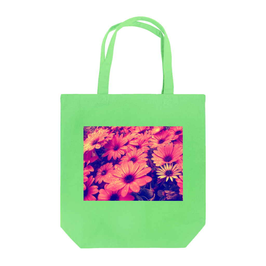 〰️➰わにゃ屋さん➰〰️の水滴つややくお花 Tote Bag