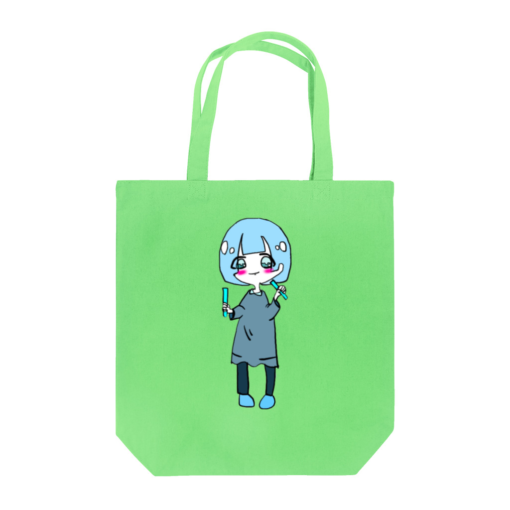 dorima-の水色担当(推し)のキャラ Tote Bag