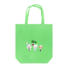 かわいいにゃんことワンコの絵のお店のお祭りワンコ Tote Bag