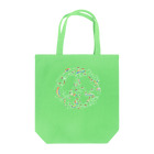 APT406のRainbow Bear Love and Peace  Tote Bag