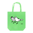 ナイス持木の桜と白の文鳥 Tote Bag