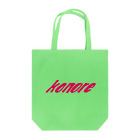 konore OFFICIAL MERCH STOREのkonore LOGO PINK トートバッグ