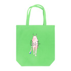 へびもぐらストアーの金棒とOni子ちゃん(ピンク) Tote Bag