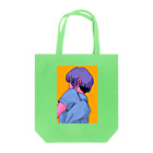 ▽の振り向く少年🌈 Tote Bag