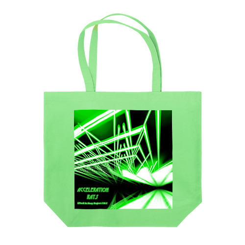 ACCELERATION RAYS“ Tote Bag