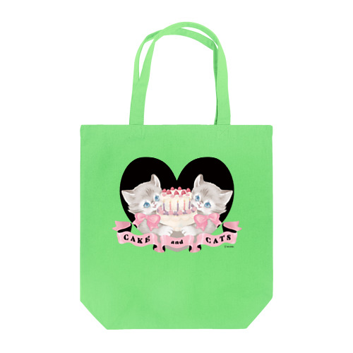 CAKE and CATS Tote Bag