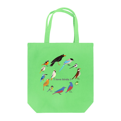 I love birds A Tote Bag