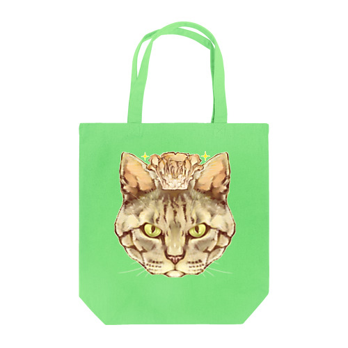 トラ猫さんとキノコ Tote Bag