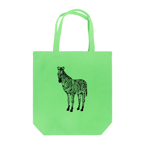 ハンコの縞馬 Tote Bag