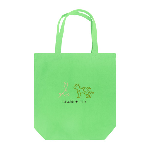 抹茶ミルク Tote Bag