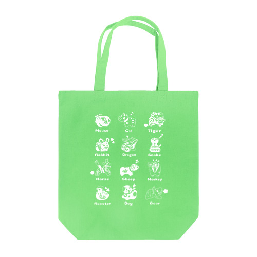 The Zodiac of Fukushima(白抜き) Tote Bag