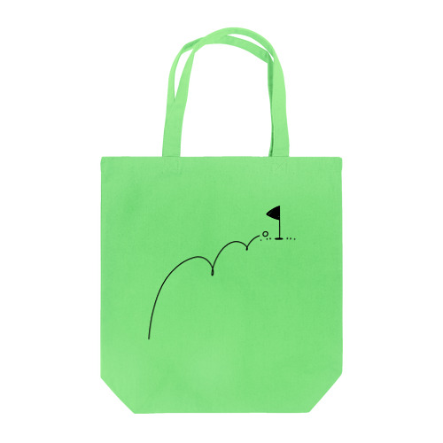 ホールインワン　ゴルフTシャツ Tote Bag