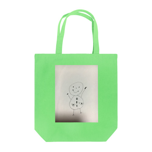 ゆきだるま、ばんざい Tote Bag