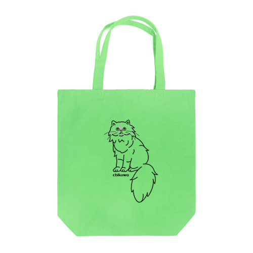 チクワくん　線描き Tote Bag