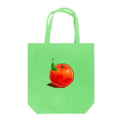りんごとあおむし トートバッグ