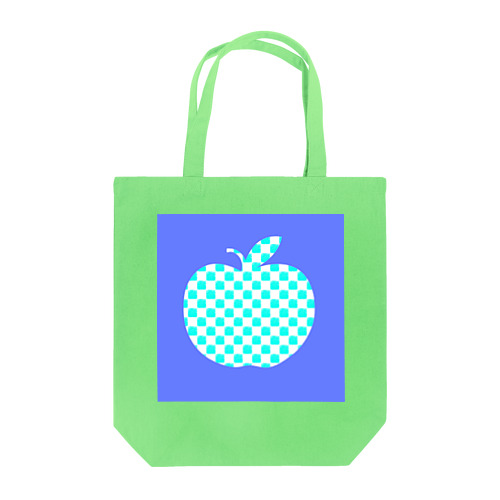 青いリンゴ トートバッグ