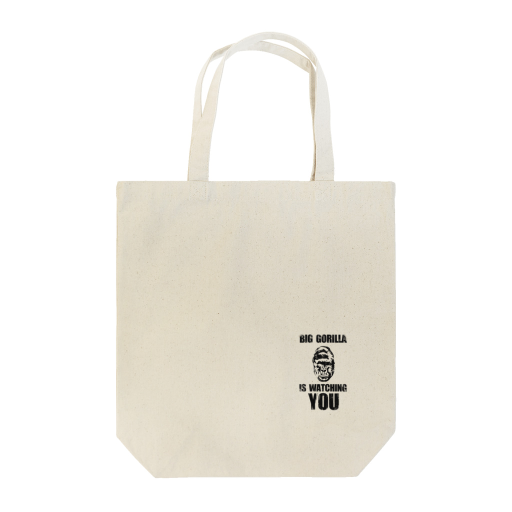 inoue_123のBIG GORILLA IS WATCHING YOU Tote Bag