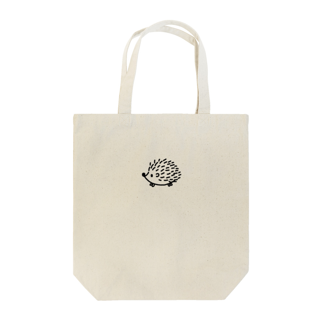 シンプルでのんびりした日常を...のハリネズミのはりまる。 Tote Bag