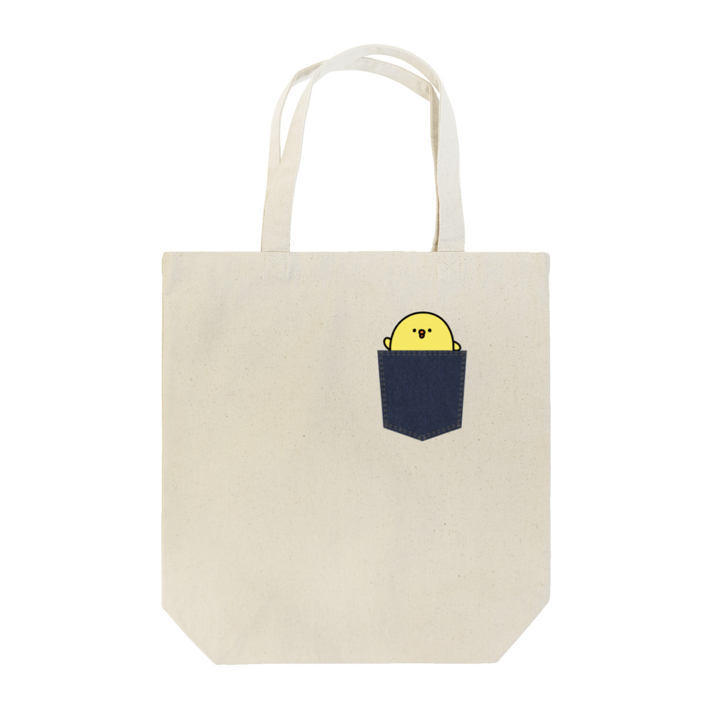 Piyo Shopのピヨポケット Tote Bag
