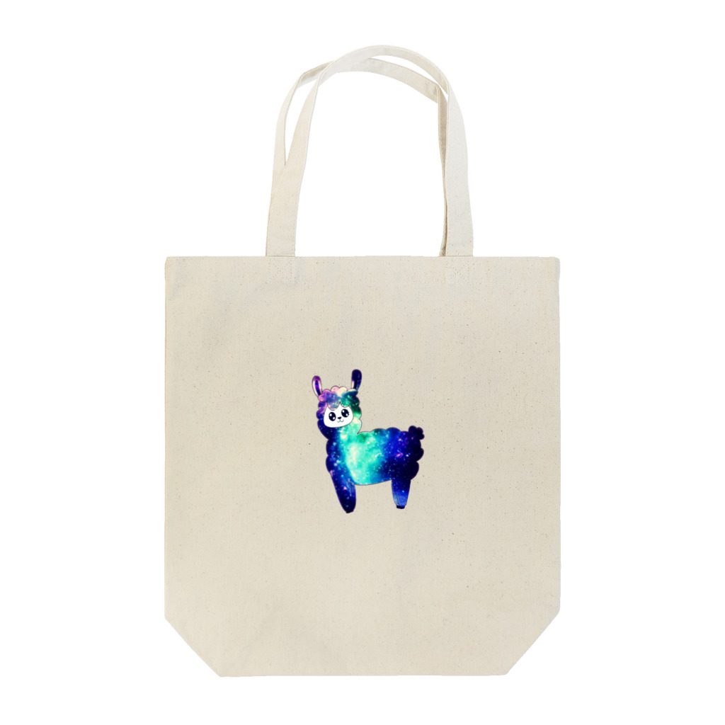 from Aの宇宙アルパカ Tote Bag