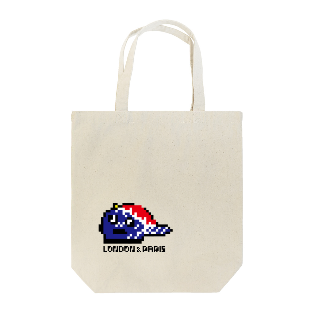 JIUKOのLONPARI 8BITS 「CAAAAP」 Tote Bag