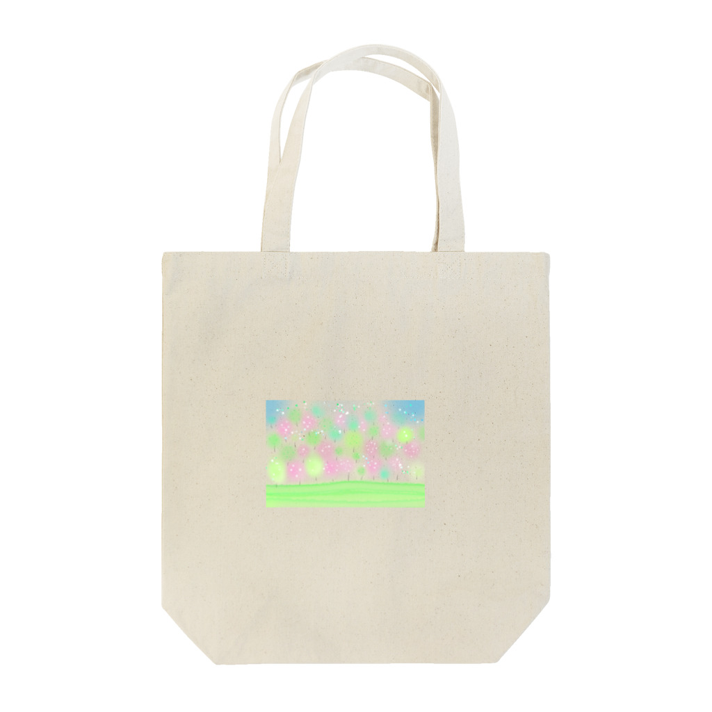 ky2021sakuraの桜咲く丘 Tote Bag