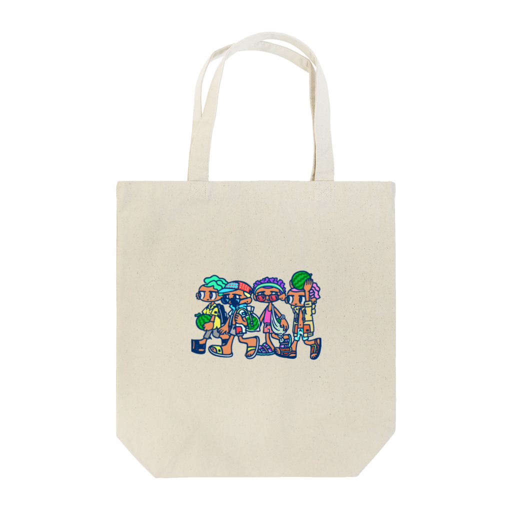 ニウハイスーカのすいか四人衆 Tote Bag