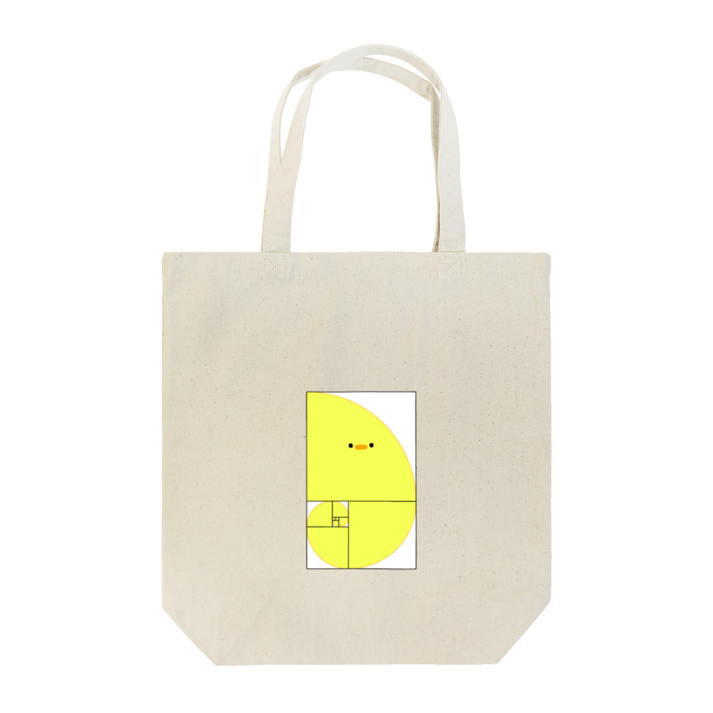 ぷにおもちSHOPのフィボナッチーヨ(文字なし) Tote Bag