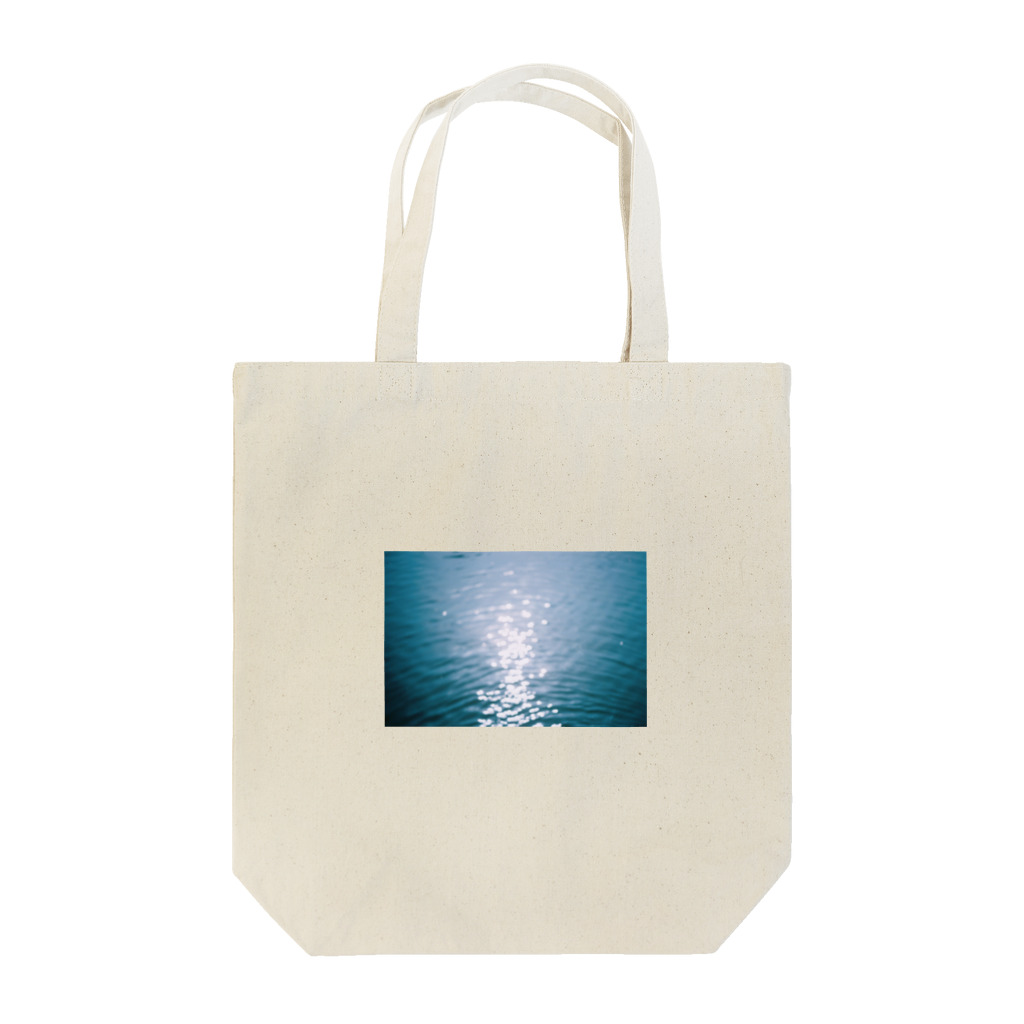 imi , in fact.の16:00 波寄せて Tote Bag