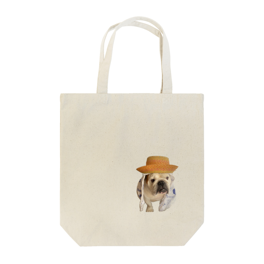 mameya-0107のブルドックまめ Tote Bag