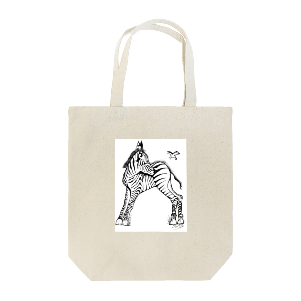 Tommy_1950のシマウマのさんぽ Tote Bag