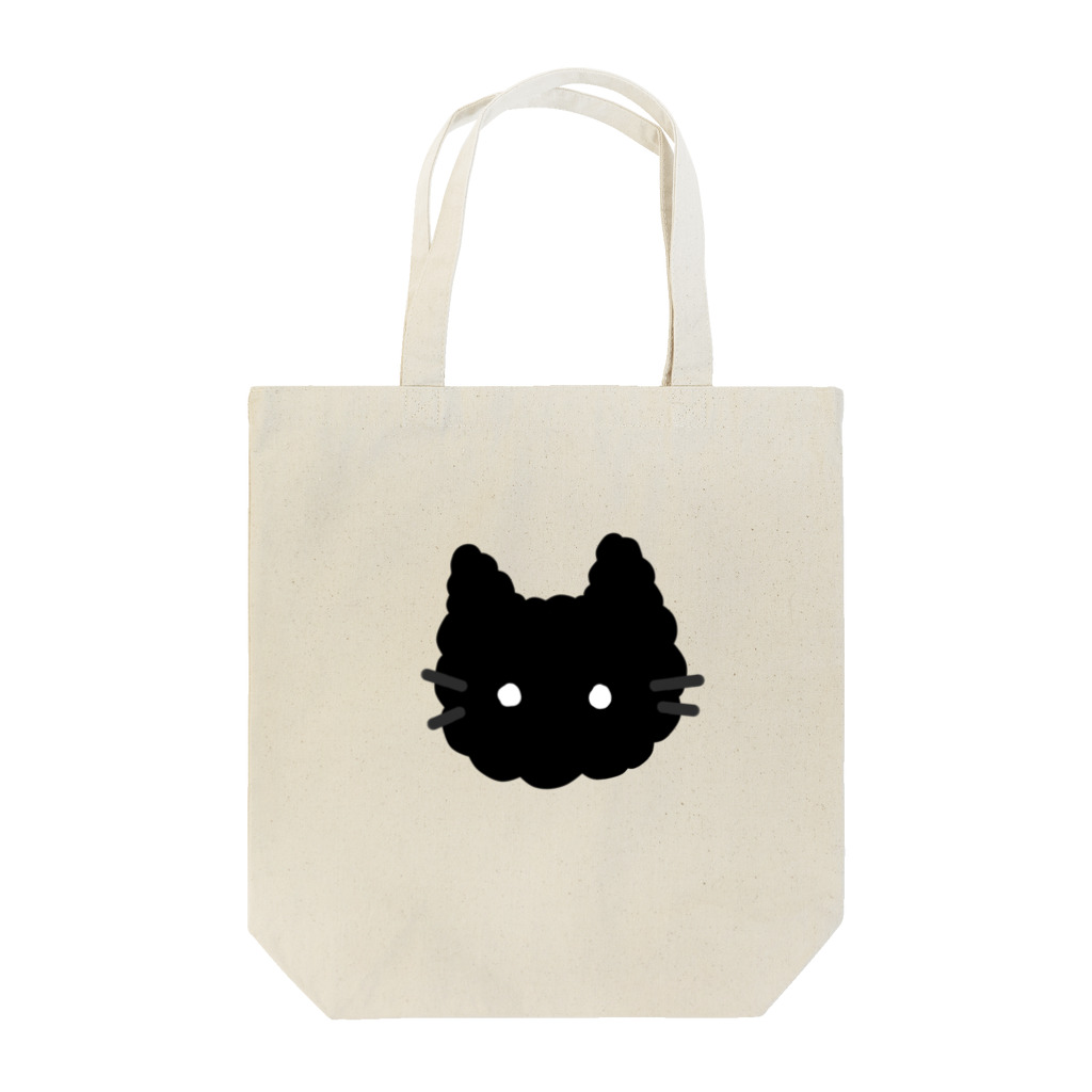 ふわねこショップのふわ黒ねこトートバッグ Tote Bag