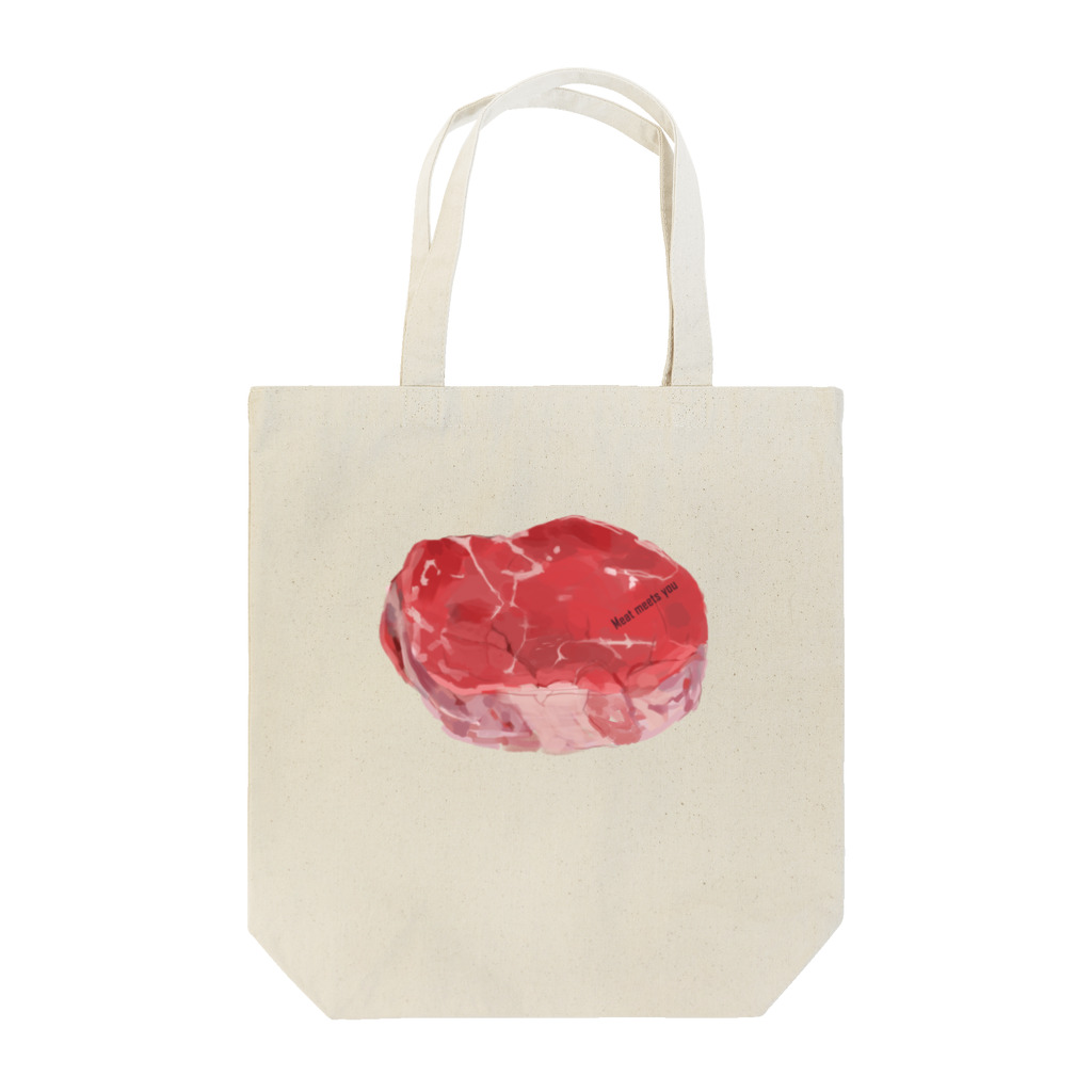 CONCEPT+CのMeat meets you2 Tote Bag