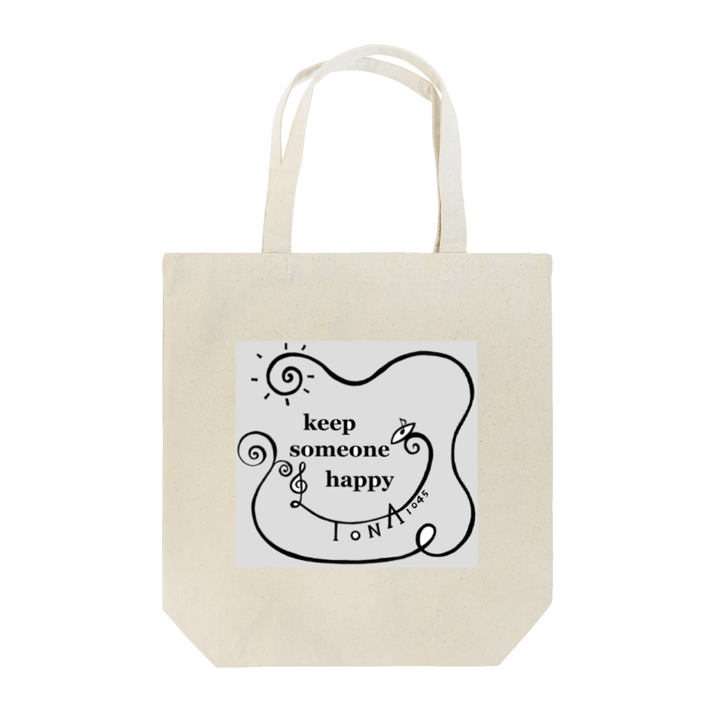 TONA1045のkeep someone happy Tote Bag